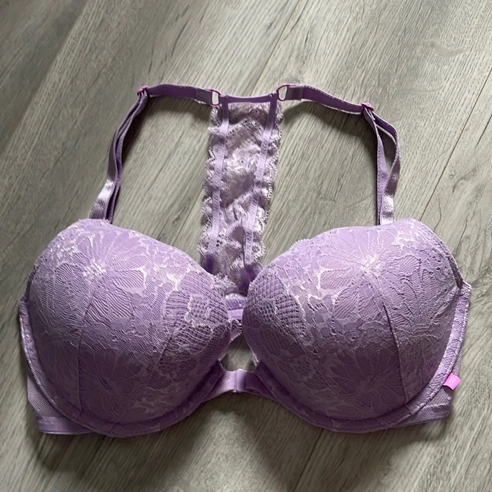 Victoria secret from closure push up bra 34 D new with tags - Picture 1 of 5